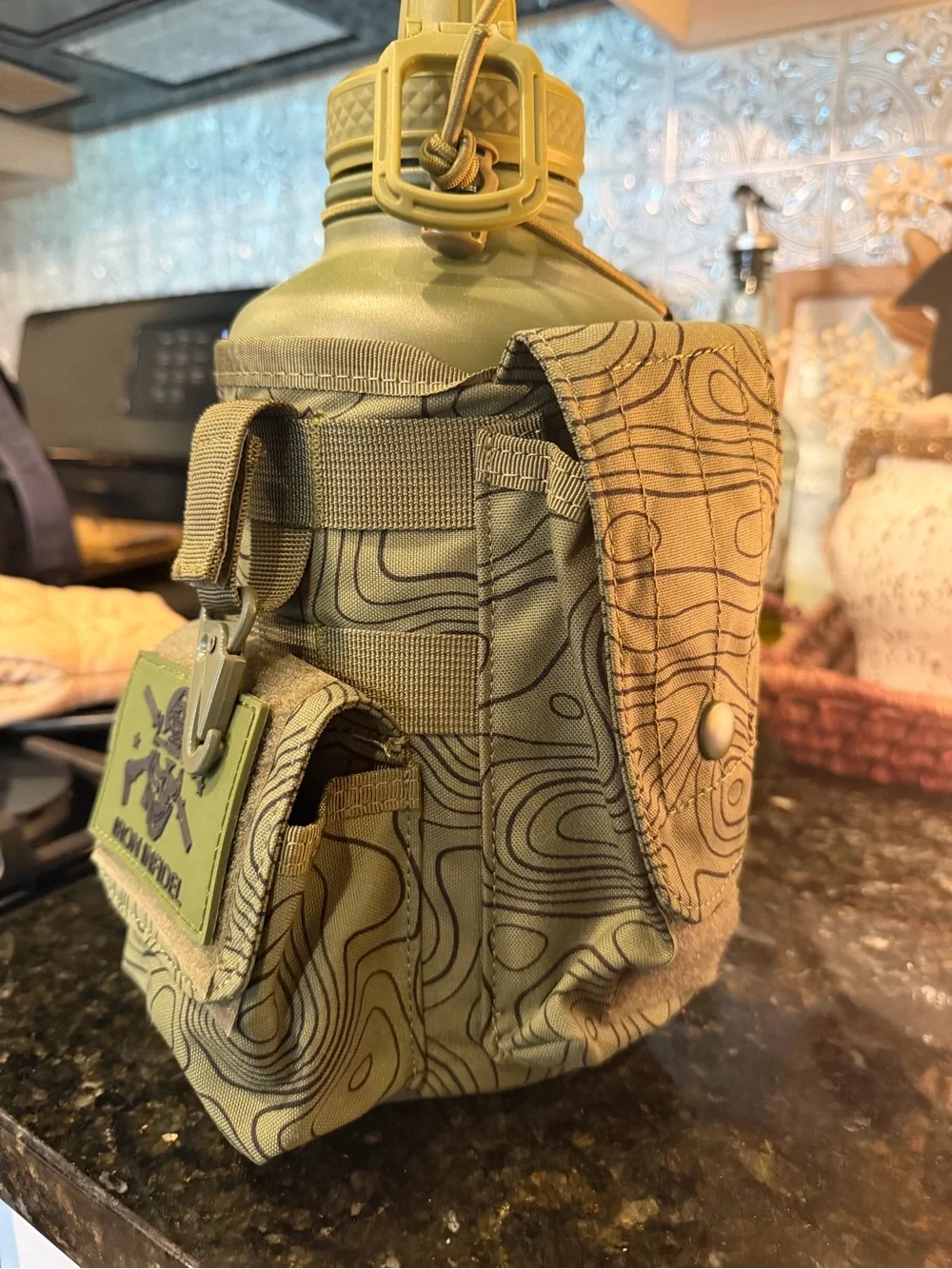 Iron Infidel 64oz Battle Bottle